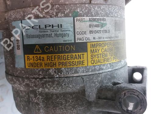 Used AC compressor AC compressor RENAULT SCÉNIC II (JM0/1_) 2.0 (JM05, JM0U, JM1N, JM1U, JM2V) (135 hp) 23154206 23154206