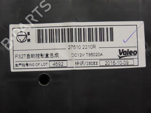 Climate control RENAULT KADJAR (HA_, HL_) 1.2 TCe 130 (HLMR) | BP29643671I5 