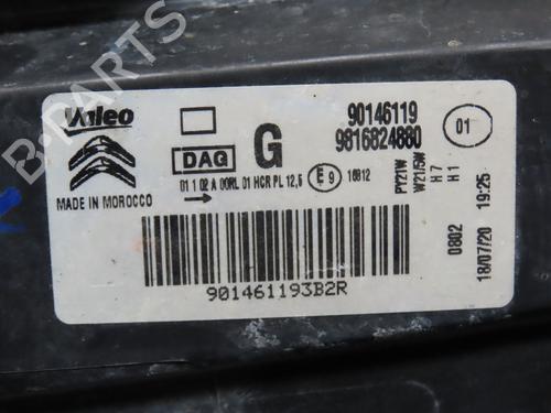 Used Left headlight CITROËN BERLINGO Box Body/MPV (K9) 1.5 BlueHDi 100 (102 hp) 25830264
