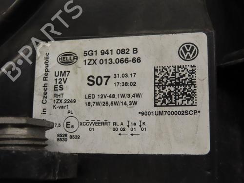 Used Right headlight VW GOLF VII (5G1, BQ1, BE1, BE2) 1.4 GTE Hybrid (204 hp) 29469015