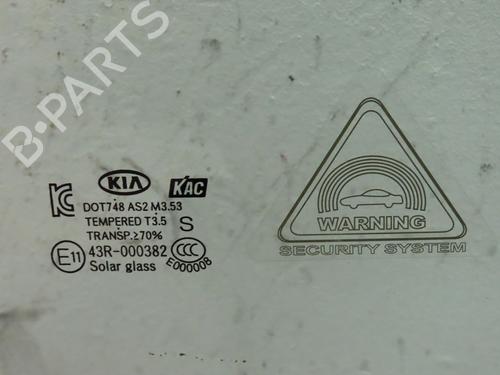 Used Front right door window KIA RIO III (UB) 1.2 CVVT (84 hp) 27488829