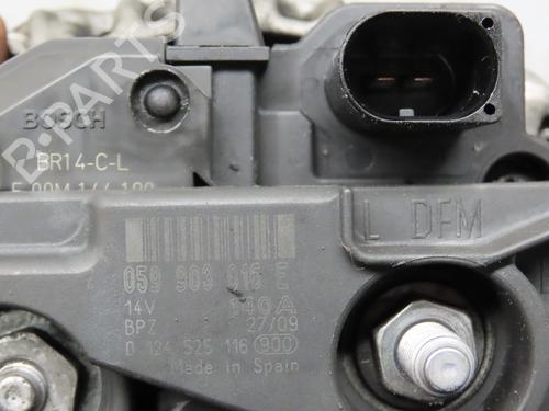 Used Alternator Alternator AUDI A5 Sportback (8TA) 2.7 TDI (190 hp) 21088381 21088381