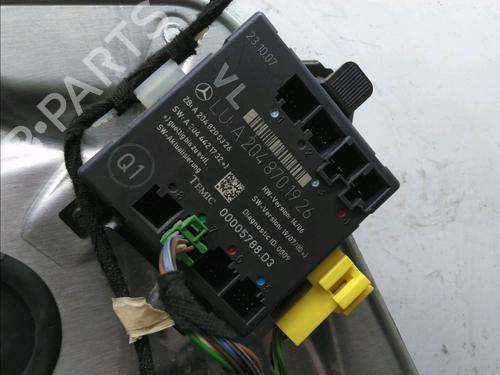 Front left window mechanism MERCEDES-BENZ C-CLASS (W204) C 200 CDI (204.007, 204.006) | BP17780799C22