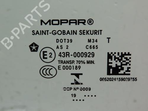 Used Front left door window JEEP RENEGADE SUV (BU, B1, BV) 1.0 T-GDi (120 hp) 30979327