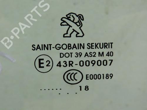 Front left door window PEUGEOT 208 I (CA_, CC_) 1.2 VTI 82 | BP23869102C18