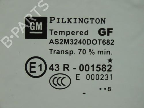 Front right door window OPEL ZAFIRA / ZAFIRA FAMILY B (A05) 1.7 CDTI (M75) | BP19490504C19 