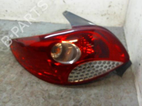 Used Left taillight PEUGEOT 206+ (2L_, 2M_) 1.4 HDi eco 70 (68 hp) 9382127
