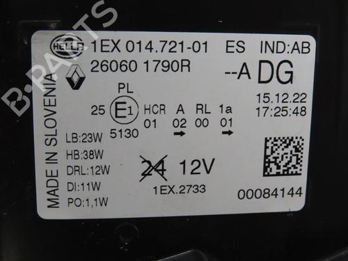 Left headlight RENAULT TRAFIC III Van (FG_) 1.6 dCi 120 (FGMK) | BP29217007C28 - Image 5