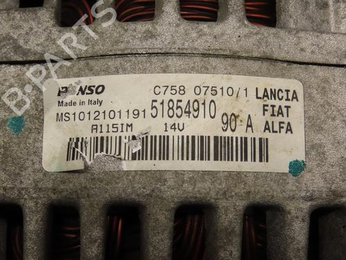 Alternator LANCIA MUSA (350_) 1.3 D Multijet (350.AXG11, 350.AXG1A) | BP17776725M7