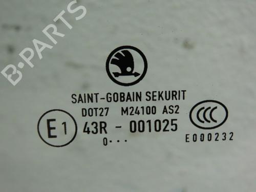 Front left door window SKODA FABIA II (542) 1.2 TDI | BP26227456C18 
