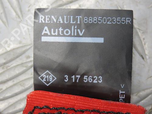 Sikkerhedssele bag midten RENAULT CLIO IV (BH_) 1.6 RS (BHJ4, BHJ6, BHMM) (200 hp) 25278677