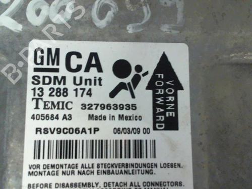 Airbag styreenhed OPEL ASTRA H GTC (A04) 1.7 CDTI (L08) | BP9382562M53