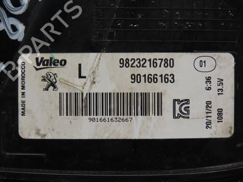 Left taillight PEUGEOT 208 II (UB_, UP_, UW_, UJ_) 1.5 BlueHDI 100 | BP20653154C34 