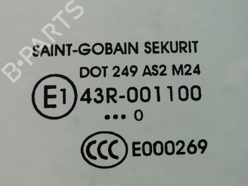 Front left door window CITROËN BERLINGO MULTISPACE (B9) 1.6 HDi 90 | BP17782174C18 