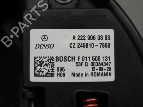 Used Heater blower motor Heater blower motor MERCEDES-BENZ A-CLASS (W176) A 250 4-matic (176.051) (218 hp) 17777085 17777085