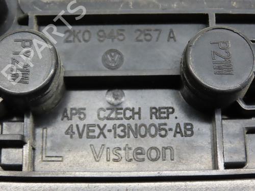 Used Left taillight VW CADDY III Box Body/MPV (2KA, 2KH, 2CA, 2CH) 1.9 TDI (105 hp) 23155868