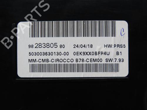 Used Instrument cluster CITROËN C4 Grand Picasso II (DA_, DE_) 1.6 THP 165 (165 hp) 30979251