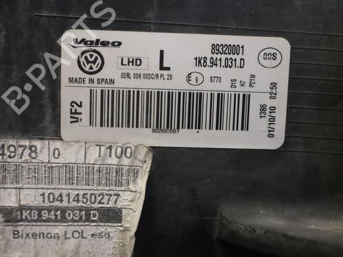 Left headlight VW SCIROCCO III (137, 138) 1.4 TSI | BP38298057C28 - Image 4