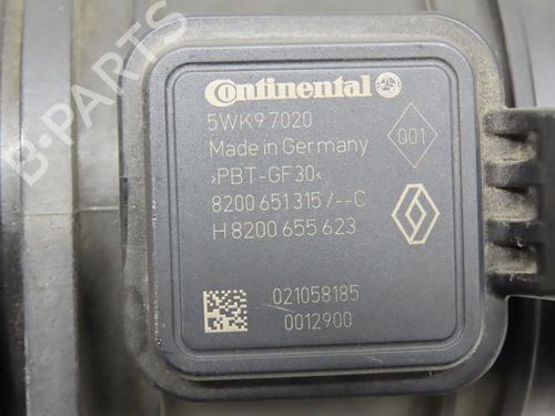 Used Mass air flow sensor RENAULT KANGOO / GRAND KANGOO II (KW0/1_) 1.5 dCi 90 (KW05, KW08, KW0G, KW11) (90 hp) 29345666