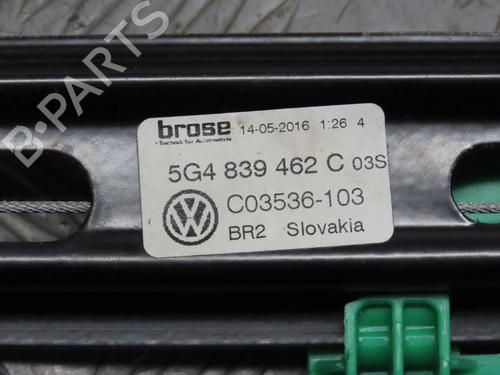 Rudehejsemekanisme Højre bagtil VW GOLF VII (5G1, BQ1, BE1, BE2) 1.6 TDI (110 hp) 27488726