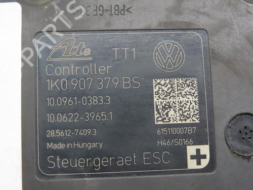 Used ABS pump ABS pump VW TOURAN (1T3) 1.6 TDI (105 hp) 18076607 18076607