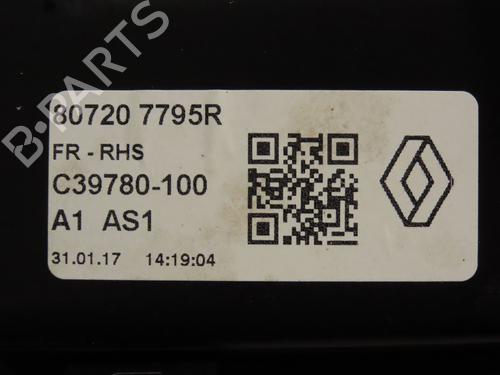 Front right window mechanism RENAULT KADJAR (HA_, HL_) 1.2 TCe 130 (HLMR) | BP29643725C23 