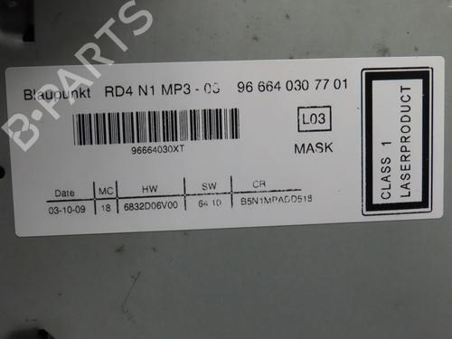 Bilradio CITROËN C4 I (LC_) 1.6 HDi | BP19669011E6 