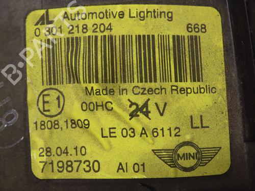 Right headlight MINI MINI (R50, R53) One | BP19479995C29 