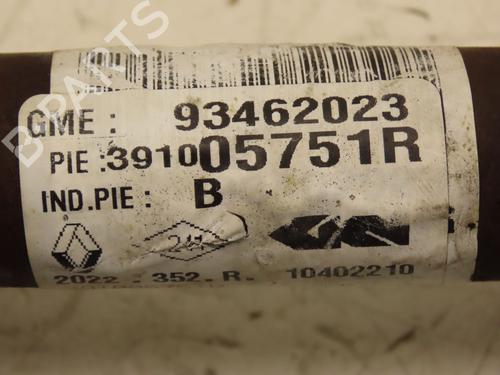 Right front driveshaft RENAULT TRAFIC III Van (FG_) 2.0 dCi 110 (FGMW) | BP29294474M39 