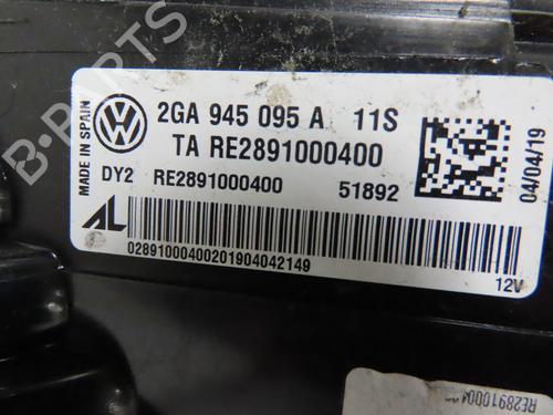 Left taillight VW T-ROC (A11, D11) 1.5 TSI | BP31276665C34