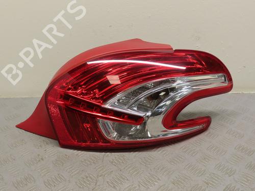 Used Right taillight PEUGEOT 208 I (CA_, CC_) 1.4 HDi (68 hp) 18034809