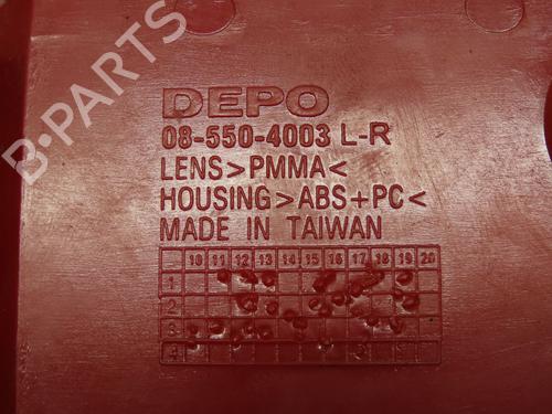 Rear fog light PEUGEOT 206+ (2L_, 2M_) 1.1 | BP29902265C37 