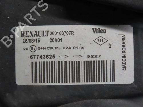 Right headlight RENAULT MEGANE I (BA0/1_) 1.6 16V (BA04, BA0B, BA11, BA1J, BA16, BA19, BA1K, BA1V,... | BP20217900C29 