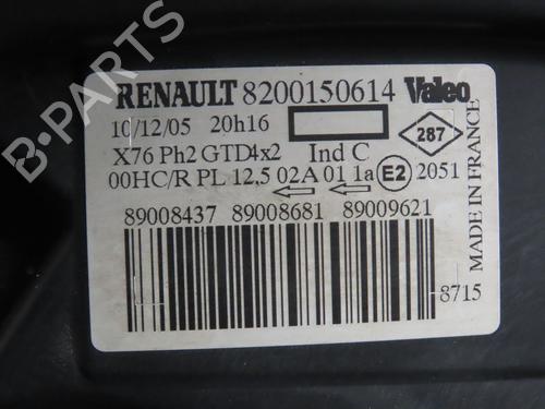Used Left headlight RENAULT KANGOO Express (FC0/1_) 1.5 dCi (FC07, FC1R) (65 hp) 17782508