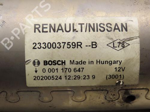 Used Starter RENAULT KANGOO Express (FW0/1_) 1.5 dCi 95 (FW16) (95 hp) 30311468