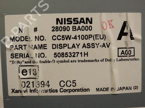 Ferdsskriver NISSAN PRIMERA Hatchback (P12) 1.9 dCi | BP9693868C48 