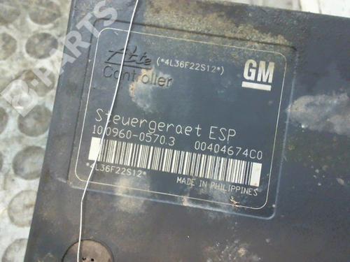 ABS pump OPEL ZAFIRA / ZAFIRA FAMILY B (A05) 1.9 CDTI (M75) | BP9381891M43 