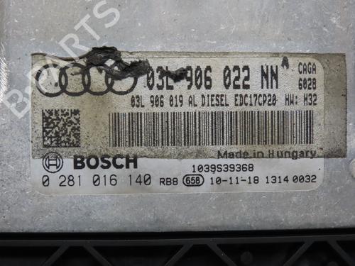 Motorstyringsenhet AUDI A4 B8 (8K2) 2.0 TDI (143 hp) 30824974
