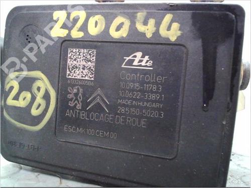 ABS pump PEUGEOT 208 I (CA_, CC_) 1.6 VTi | BP9388653M43 