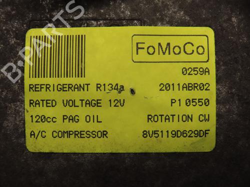 AC-Kompressor FORD FIESTA VI (CB1, CCN) 1.4 TDCi | BP21008362M34 