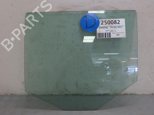 Used Rear left door window SKODA FABIA II (542) 1.2 TDI (75 hp) 26227459