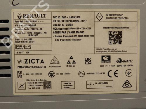 Radio RENAULT TRAFIC III Van (FG_) 2.0 dCi 110 (FGMW) | BP29216961E6  - Image 6