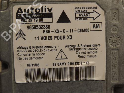 ECU airbags CITROËN C5 II (RC_) 1.6 HDi (RC8HZB) | BP29872611M53