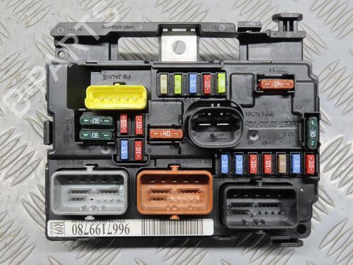 Used Fuse box PEUGEOT 207 (WA_, WC_) 1.4 HDi (68 hp) 19490348
