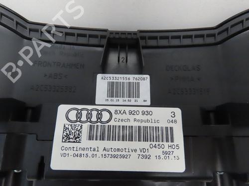 Used Instrument cluster AUDI A1 Sportback (8XA, 8XF) 1.4 TFSI (125 hp) 30365890
