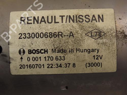 Startmotor RENAULT MEGANE IV Hatchback (B9A/M/N_) 1.6 dCi 130 (B9A4) (130 hp) 29170746