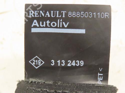 Rear center seatbelt RENAULT CLIO IV (BH_) 1.5 dCi 90 | BP29045984I27 