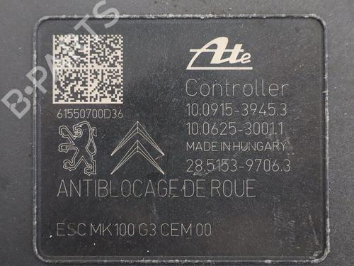 Used ABS pump ABS pump DS DS 3 (SA_) 1.2 VTi 82 (SAHMZ6) (82 hp) 34456502 34456502