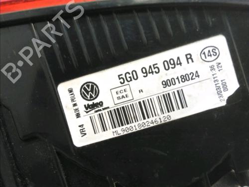 Used Right tailgate light VW GOLF VII (5G1, BQ1, BE1, BE2) 1.6 TDI (105 hp) 9386771