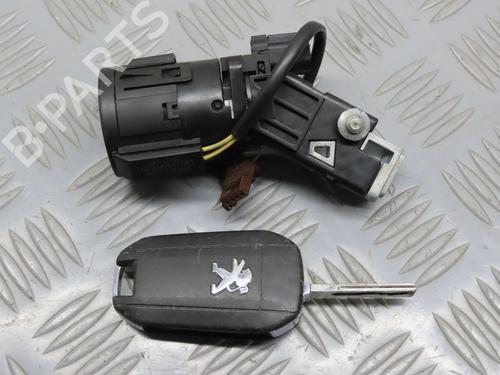 Used Ignition barrel PEUGEOT 208 I (CA_, CC_) 1.6 HDi (92 hp) 17777413